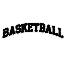Load image into Gallery viewer, Basketball Chenille Patch Iron-On Applique, Available in Various Colors