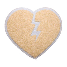 Load image into Gallery viewer, Broken Heart in Multi Colors Multi Sizes Chenille Patches