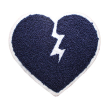 Load image into Gallery viewer, Broken Heart in Multi Colors Multi Sizes Chenille Patches