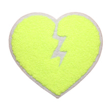 Load image into Gallery viewer, Broken Heart in Multi Colors Multi Sizes Chenille Patches