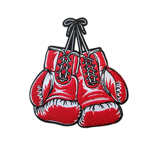 Load image into Gallery viewer, Boxing Gloves Chenille Patch in Multi Color