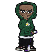 Load image into Gallery viewer, Hood &amp; Glasses On Boy with the Dripping DLC Chenille Patch
