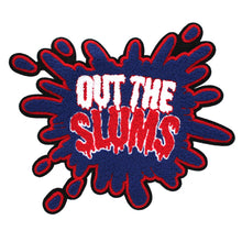 Load image into Gallery viewer, Out The Slums Splash Design Chenille Patches in Multi Colors