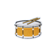 Load image into Gallery viewer, Drum in Multicolor Embroidery Patch