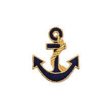 Load image into Gallery viewer, Gold Anchor Design in Multi Colors Embroidery Patch