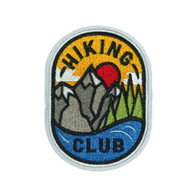 Load image into Gallery viewer, Hiking Club Nature Embroidery Patch