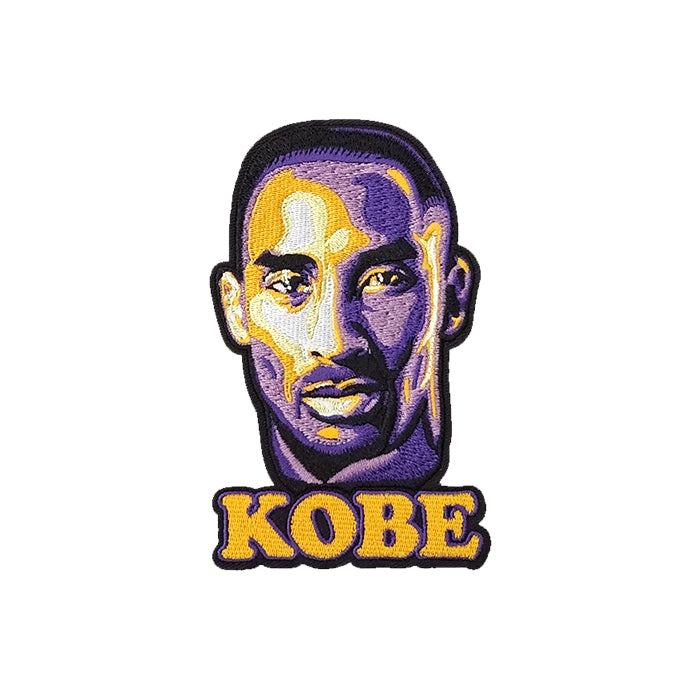 Kobe Bryant Face Embroidery Patch Tackletwill 4339