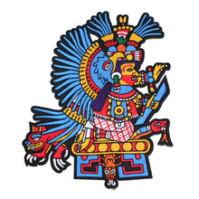 Load image into Gallery viewer, Tepeyollotl Heart of the Mountain Lord of Jewels Embroidery Patch