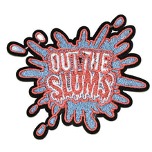 Load image into Gallery viewer, Out The Slums Splash Design Embroidery Patches in Multi Colors
