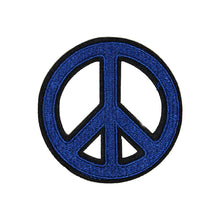 Load image into Gallery viewer, Peace Sign Embroidery Patches in Multi Colors