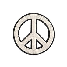 Load image into Gallery viewer, Peace Sign Embroidery Patches in Multi Colors