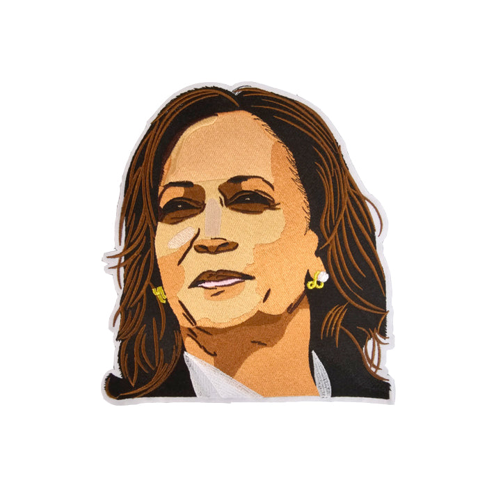 Vice President Kamala Harris Face Embroidery Patch Tackletwill