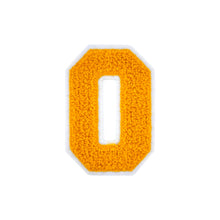 Load image into Gallery viewer, Letter Varsity Alphabets A to Z Yellow Chenille & White Felt 2.5 Inch