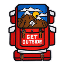 Load image into Gallery viewer, Adventure Outdoor Camper Camp Fire Embroidery Jumbo Size Patches