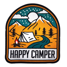 Load image into Gallery viewer, Adventure Outdoor Camper Camp Fire Embroidery Jumbo Size Patches