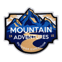 Load image into Gallery viewer, Adventure Outdoor Camper Camp Fire Embroidery Jumbo Size Patches