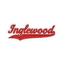 Load image into Gallery viewer, Wording 'Inglewood' in Multicolor Embroidery Stitch
