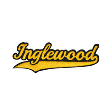 Load image into Gallery viewer, Wording 'Inglewood' in Multicolor Embroidery Stitch