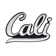 Load image into Gallery viewer, State Name 'Cali' in Multicolor Embroidery Patch