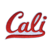 Load image into Gallery viewer, State Name 'Cali' in Multicolor Embroidery Patch