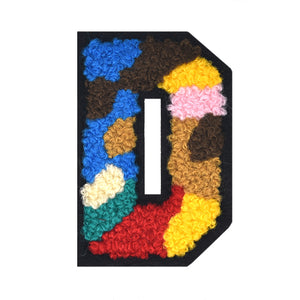 Letter Varsity Alphabets A to Z Multicolor 2.5 Inch