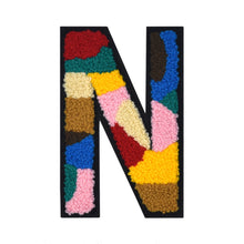 Load image into Gallery viewer, Letter Varsity Alphabets A to Z Multicolor 4.5 Inch