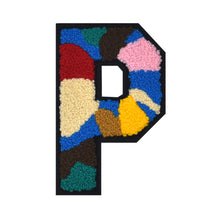 Load image into Gallery viewer, Letter Varsity Alphabets A to Z Multicolor 4.5 Inch
