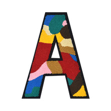Load image into Gallery viewer, Letter Varsity Alphabets A to Z Multicolor 8.25 Inch
