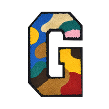 Load image into Gallery viewer, Letter Varsity Alphabets A to Z Multicolor 8.25 Inch