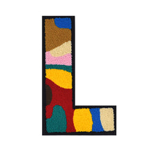 Load image into Gallery viewer, Letter Varsity Alphabets A to Z Multicolor 8.25 Inch
