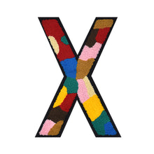 Load image into Gallery viewer, Letter Varsity Alphabets A to Z Multicolor 8.25 Inch