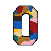 Load image into Gallery viewer, Number 0 to 9 Size 2.5, 4.75, 6.25, and 8.25 inch Multicolor
