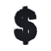 Load image into Gallery viewer, Dollar Sign $ from 2.5 inch to 8 Inch in Multicolor Chenille Patch