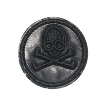Load image into Gallery viewer, Skull Embroidery Leather Patch