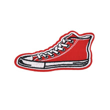 Load image into Gallery viewer, Sneakers Shoe in Multicolor Embroidery Patch