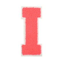 Load image into Gallery viewer, Letter Varsity Alphabets A to Z Neon Coral 6 Inch
