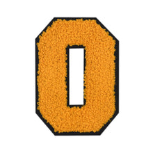 Load image into Gallery viewer, Varsity Numbers Yellow Chenille & Black Felt
