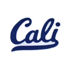 Load image into Gallery viewer, State Name 'Cali' in Multicolor Chenille Patch