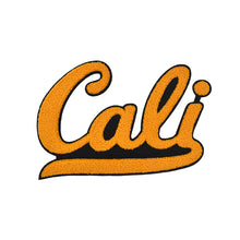 Load image into Gallery viewer, State Name 'Cali' in Multicolor Chenille Patch