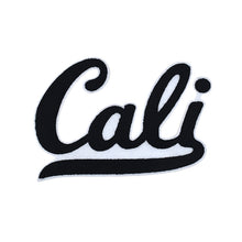 Load image into Gallery viewer, State Name 'Cali' in Multicolor Chenille Patch