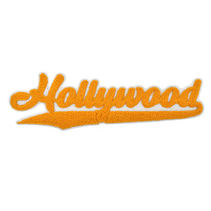 Varsity City Name Hollywood in Multicolor Chenille Patch