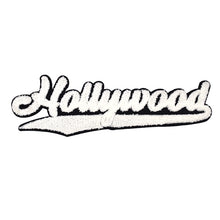 Load image into Gallery viewer, Varsity City Name Hollywood in Multicolor Chenille Patch