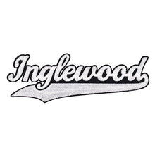 Load image into Gallery viewer, Varsity City Name Inglewood in Multicolor Chenille Patch