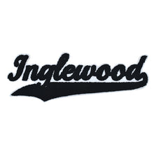 Load image into Gallery viewer, Varsity City Name Inglewood in Multicolor Chenille Patch
