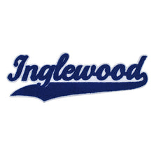 Load image into Gallery viewer, Varsity City Name Inglewood in Multicolor Chenille Patch
