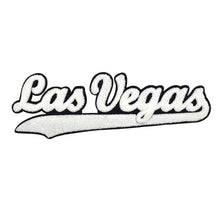 Load image into Gallery viewer, Varsity City Name Las Vegas in Multicolor Chenille Patch