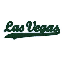 Load image into Gallery viewer, Varsity City Name Las Vegas in Multicolor Chenille Patch

