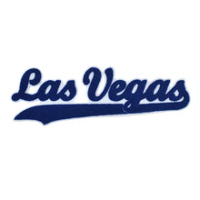 Load image into Gallery viewer, Varsity City Name Las Vegas in Multicolor Chenille Patch
