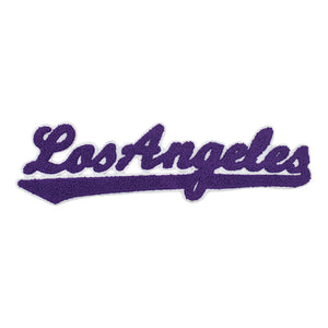 Varsity City Name Los Angeles in Multicolor Chenille Patch