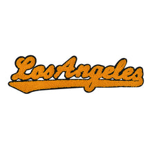 Load image into Gallery viewer, Varsity City Name Los Angeles in Multicolor Chenille Patch